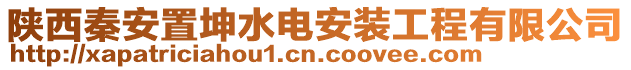 陜西秦安置坤水電安裝工程有限公司