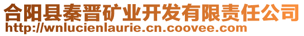 合陽縣秦晉礦業(yè)開發(fā)有限責(zé)任公司