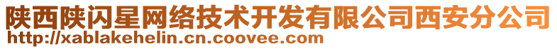 陜西陜閃星網(wǎng)絡(luò)技術(shù)開發(fā)有限公司西安分公司