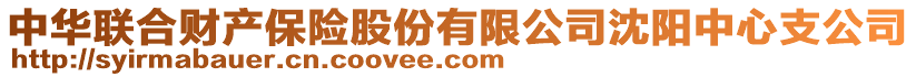 中華聯(lián)合財產(chǎn)保險股份有限公司沈陽中心支公司