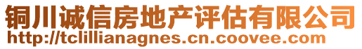 銅川誠信房地產(chǎn)評估有限公司