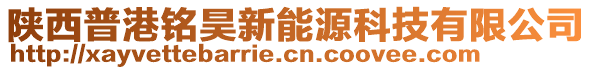 陜西普港銘昊新能源科技有限公司