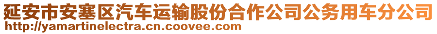 延安市安塞區(qū)汽車(chē)運(yùn)輸股份合作公司公務(wù)用車(chē)分公司