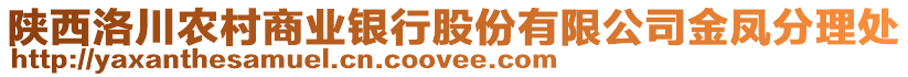 陜西洛川農(nóng)村商業(yè)銀行股份有限公司金鳳分理處