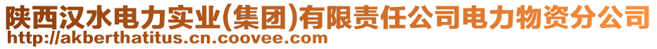 陜西漢水電力實(shí)業(yè)(集團(tuán))有限責(zé)任公司電力物資分公司