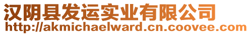 漢陰縣發(fā)運(yùn)實(shí)業(yè)有限公司