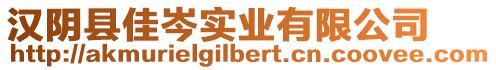 漢陰縣佳岑實業(yè)有限公司