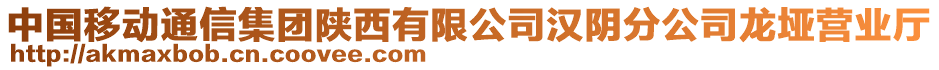 中國移動通信集團(tuán)陜西有限公司漢陰分公司龍埡營業(yè)廳