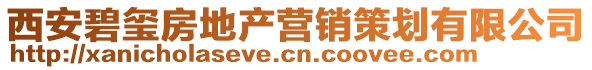 西安碧璽房地產(chǎn)營銷策劃有限公司