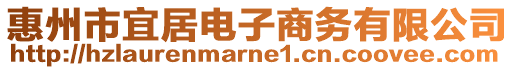 惠州市宜居電子商務(wù)有限公司