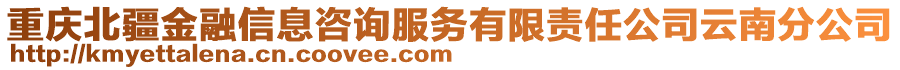 重慶北疆金融信息咨詢(xún)服務(wù)有限責(zé)任公司云南分公司