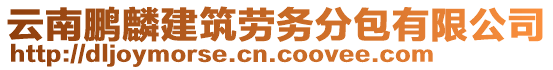 云南鵬麟建筑勞務分包有限公司