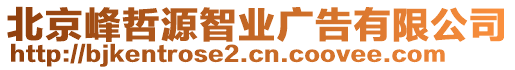 北京峰哲源智業(yè)廣告有限公司