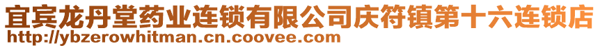 宜賓龍丹堂藥業連鎖有限公司慶符鎮第十六連鎖店