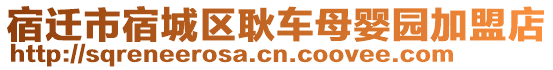 宿遷市宿城區(qū)耿車母嬰園加盟店