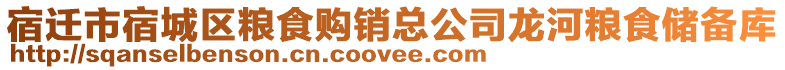 宿遷市宿城區(qū)糧食購銷總公司龍河糧食儲備庫