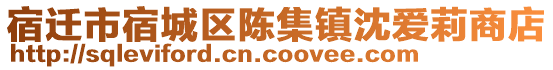 宿遷市宿城區(qū)陳集鎮(zhèn)沈愛莉商店