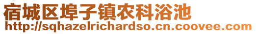 宿城區(qū)埠子鎮(zhèn)農(nóng)科浴池