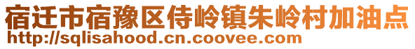 宿遷市宿豫區(qū)侍嶺鎮(zhèn)朱嶺村加油點