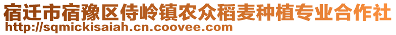 宿遷市宿豫區(qū)侍嶺鎮(zhèn)農(nóng)眾稻麥種植專業(yè)合作社