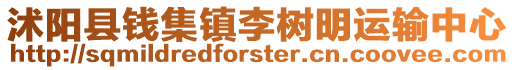 沭陽縣錢集鎮李樹明運輸中心
