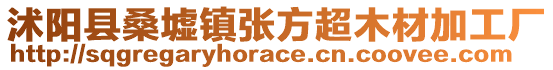 沭陽縣桑墟鎮張方超木材加工廠