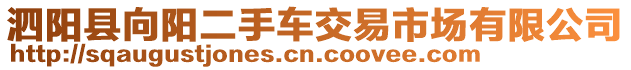 泗陽縣向陽二手車交易市場有限公司