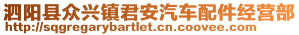 泗陽縣眾興鎮(zhèn)君安汽車配件經(jīng)營部