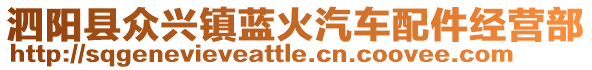 泗陽縣眾興鎮(zhèn)藍火汽車配件經(jīng)營部