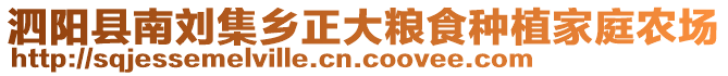 泗陽(yáng)縣南劉集鄉(xiāng)正大糧食種植家庭農(nóng)場(chǎng)