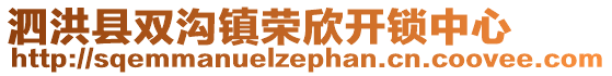 泗洪縣雙溝鎮(zhèn)榮欣開鎖中心