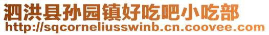 泗洪縣孫園鎮好吃吧小吃部