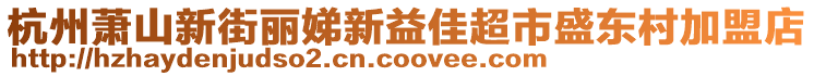 杭州蕭山新街麗娣新益佳超市盛東村加盟店