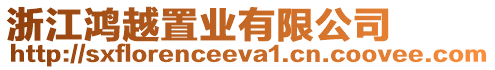 浙江鴻越置業有限公司