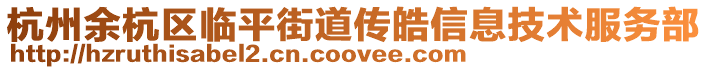 杭州余杭區(qū)臨平街道傳皓信息技術(shù)服務(wù)部