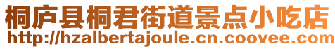 桐廬縣桐君街道景點小吃店