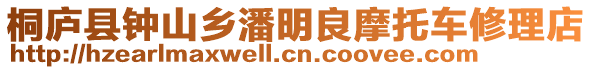 桐廬縣鐘山鄉潘明良摩托車修理店