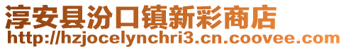 淳安縣汾口鎮(zhèn)新彩商店