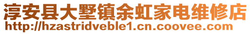 淳安縣大墅鎮余虹家電維修店