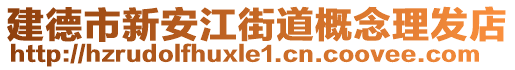 建德市新安江街道概念理發(fā)店