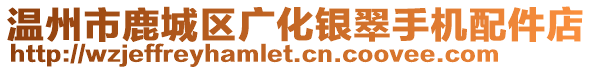 溫州市鹿城區(qū)廣化銀翠手機(jī)配件店