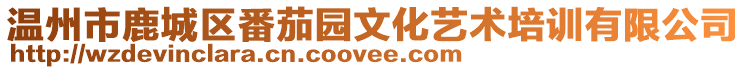 溫州市鹿城區(qū)番茄園文化藝術(shù)培訓(xùn)有限公司