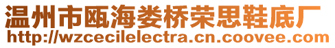 溫州市甌海婁橋榮思鞋底廠