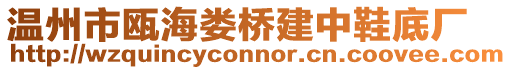 溫州市甌海婁橋建中鞋底廠