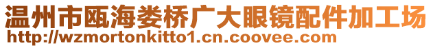 溫州市甌海婁橋廣大眼鏡配件加工場