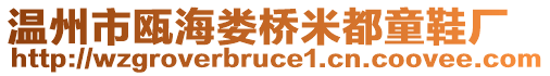 溫州市甌海婁橋米都童鞋廠