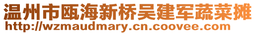 溫州市甌海新橋吳建軍蔬菜攤