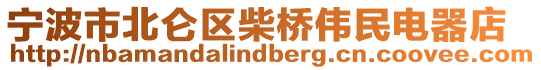 寧波市北侖區(qū)柴橋偉民電器店