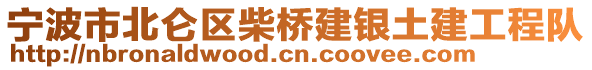 寧波市北侖區(qū)柴橋建銀土建工程隊(duì)