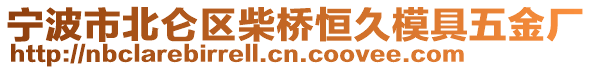 寧波市北侖區(qū)柴橋恒久模具五金廠